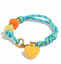 Handmade Heart Pendant Bracelet for Women